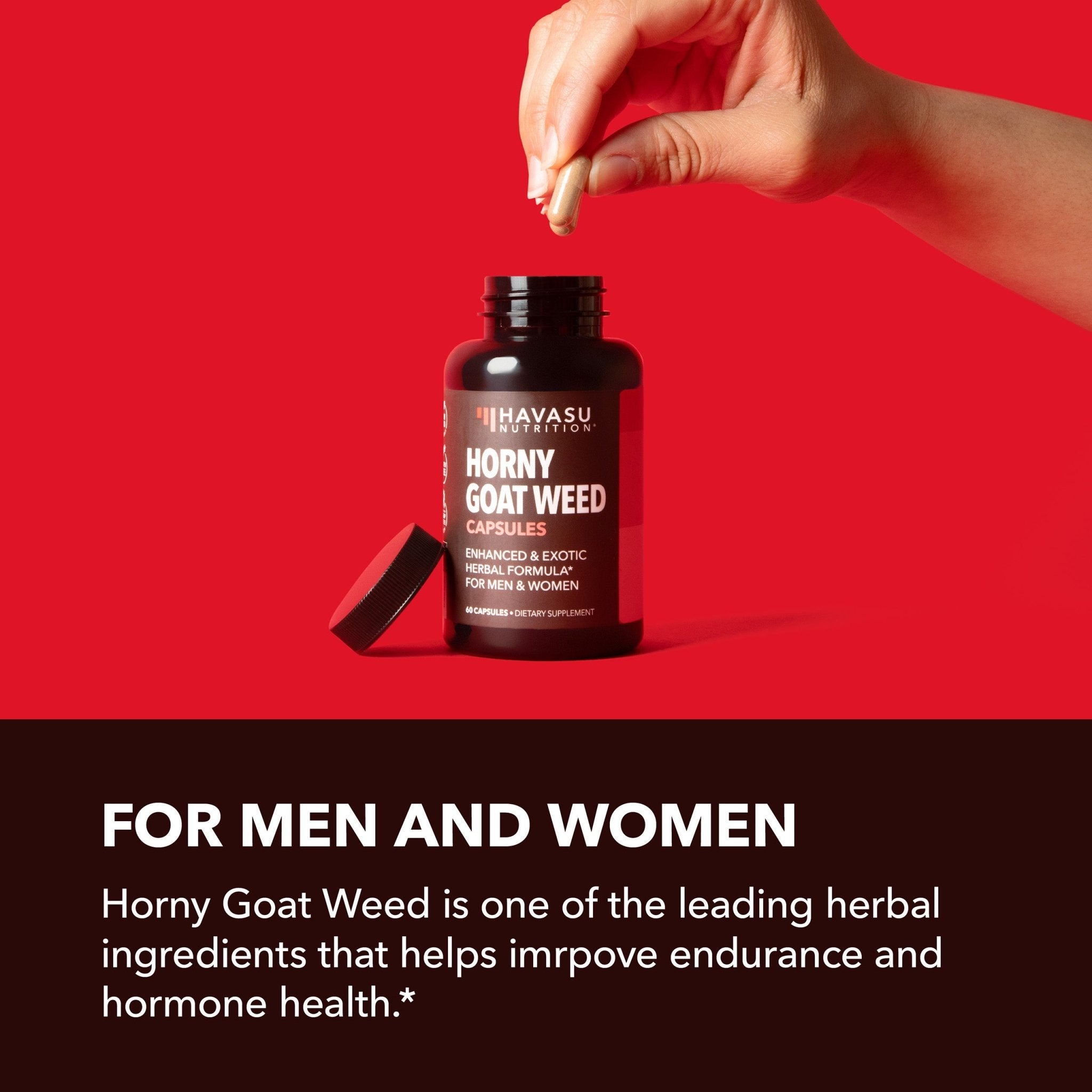 Horny Goat Weed Capsules - Havasu Nutrition