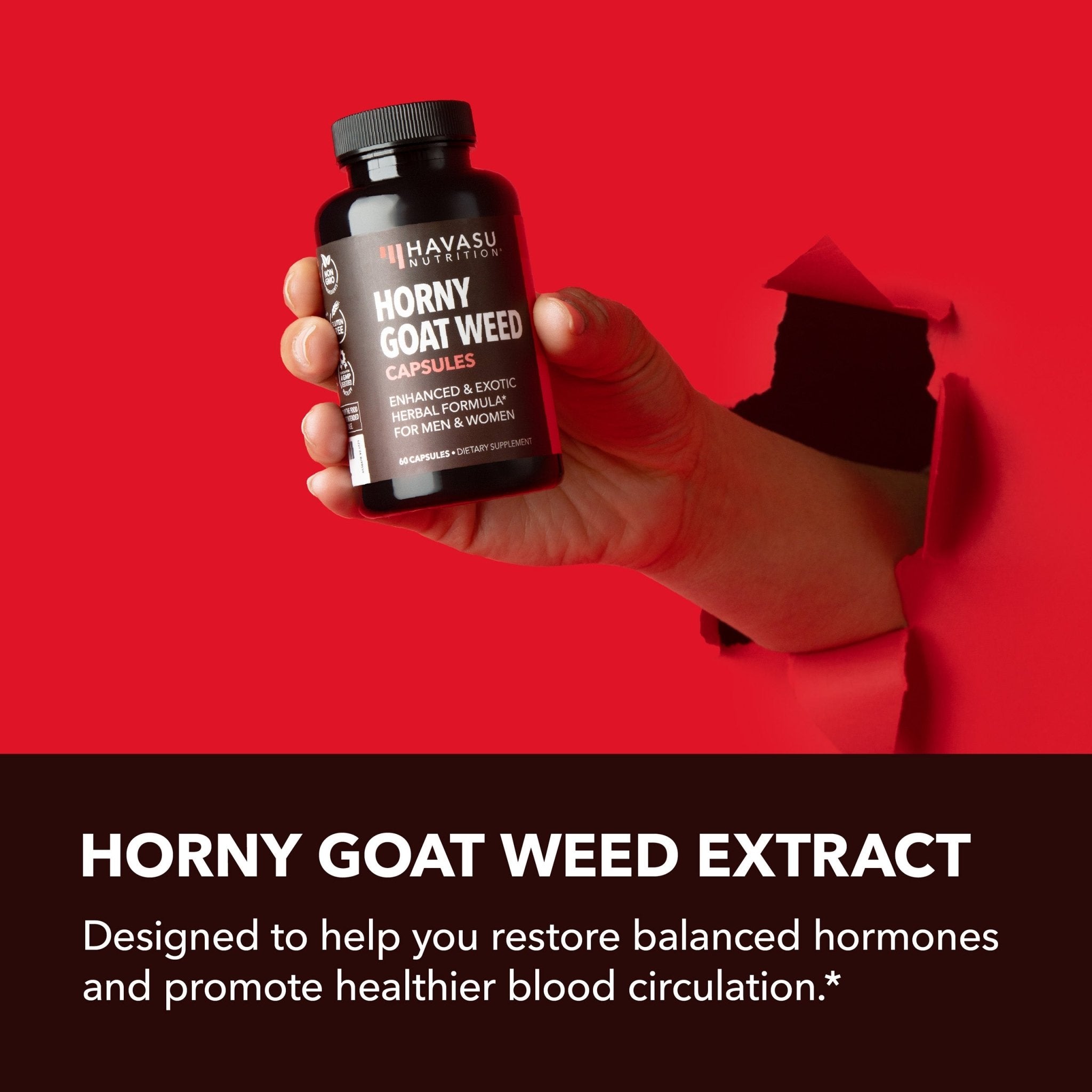 Horny Goat Weed Capsules - Havasu Nutrition