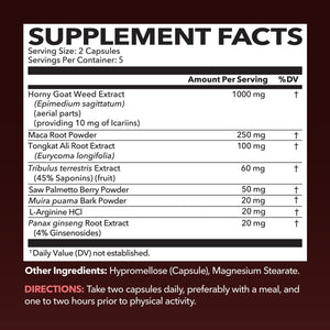 Horny Goat Weed Capsules - Havasu Nutrition