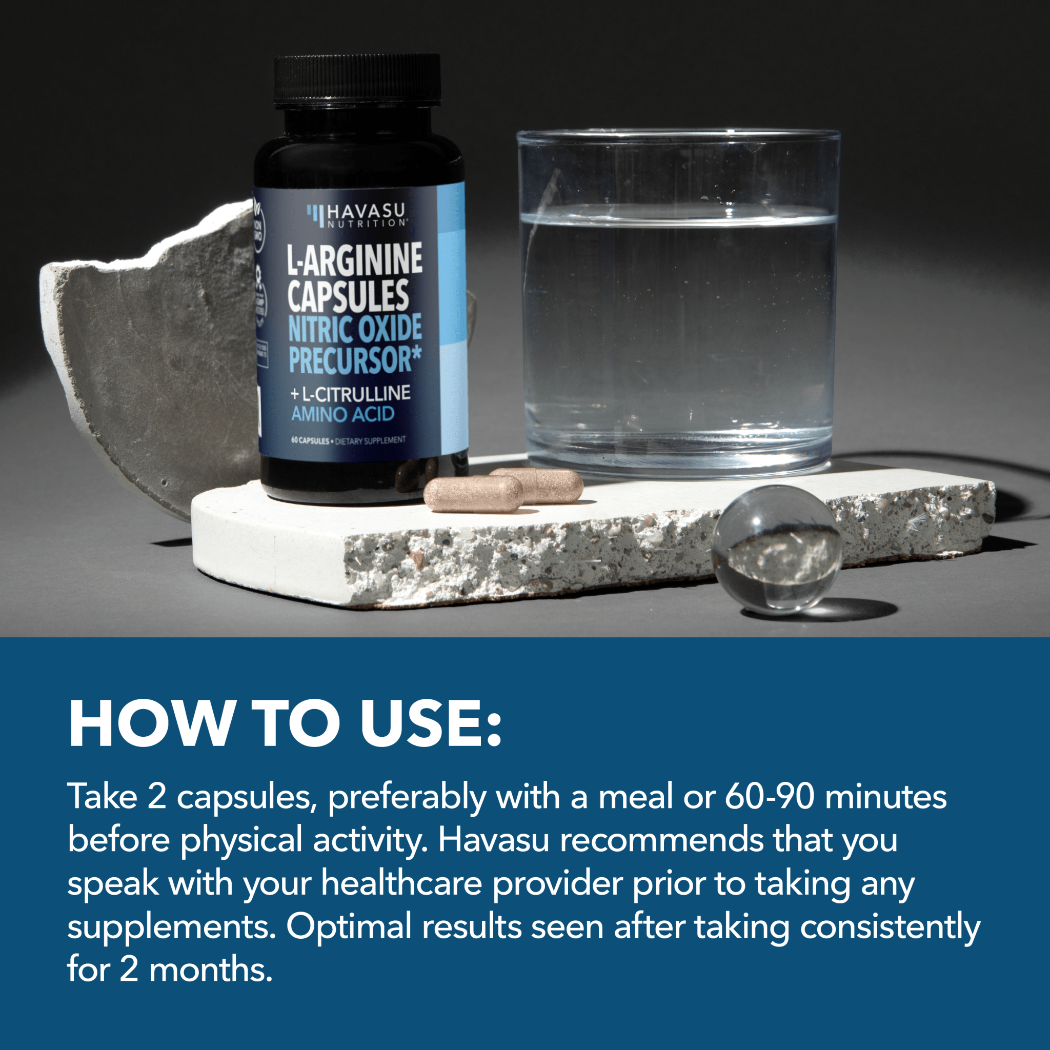 L - Arginine Capsules - Havasu Nutrition