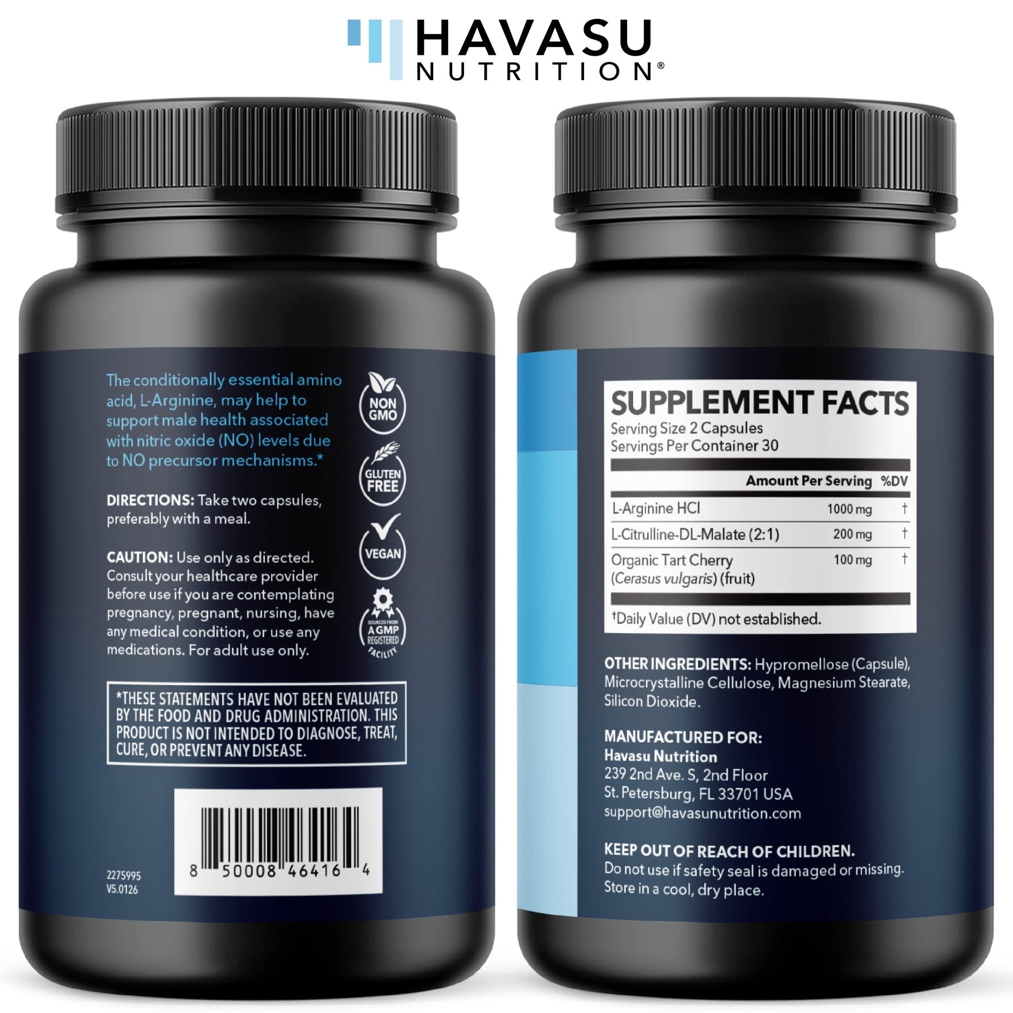 L - Arginine Capsules - Havasu Nutrition