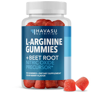 L-Arginine Gummies, Berry - Havasu Nutrition