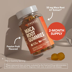 Maca Root Gummies, 60ct - Havasu Nutrition