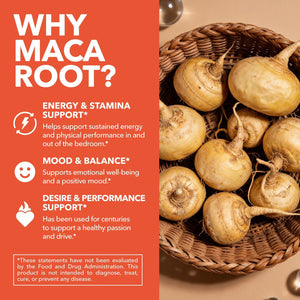 Maca Root Gummies, 60ct - Havasu Nutrition