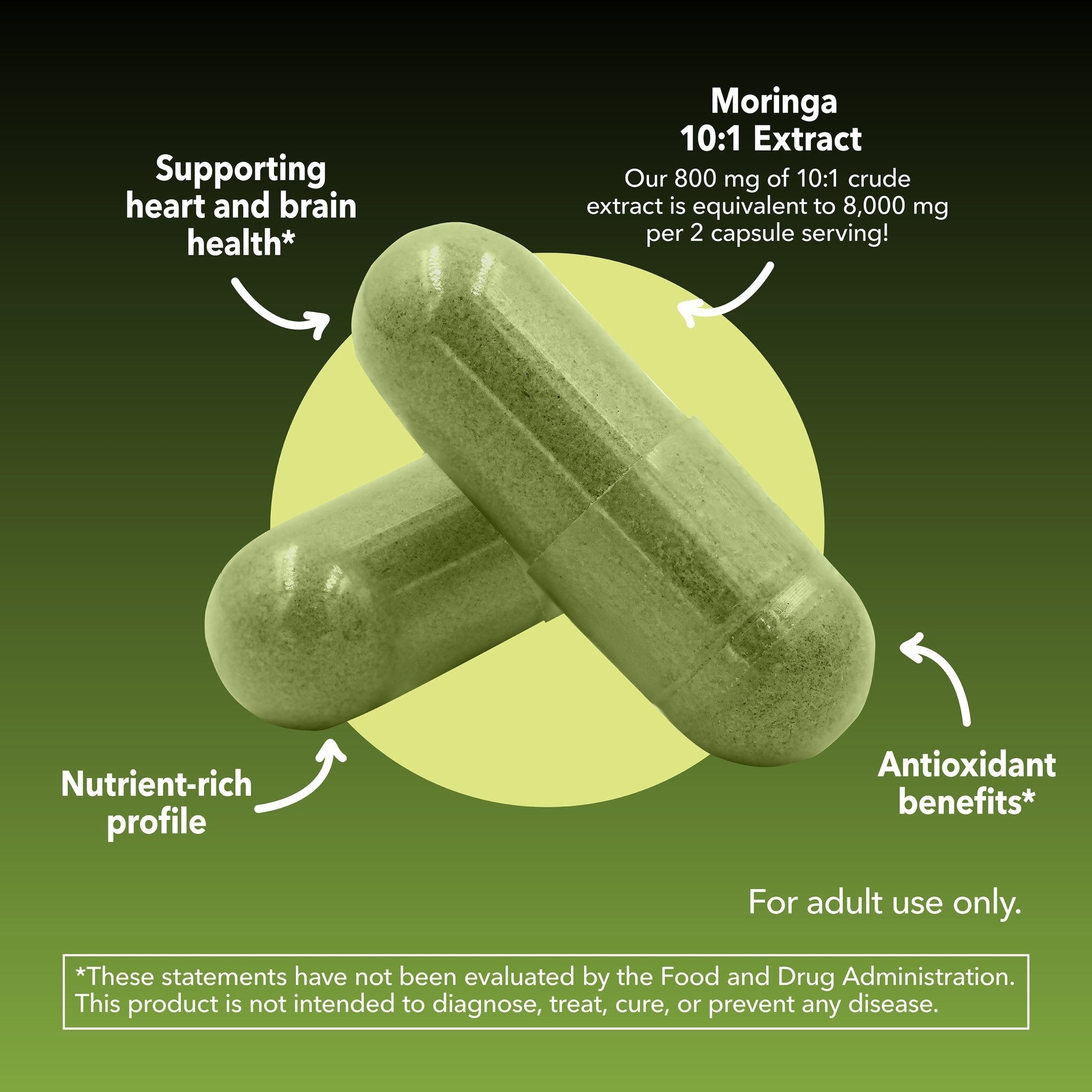Moringa Capsules, 120ct - Havasu Nutrition