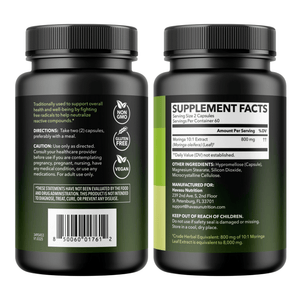 Moringa Capsules, 120ct - Havasu Nutrition