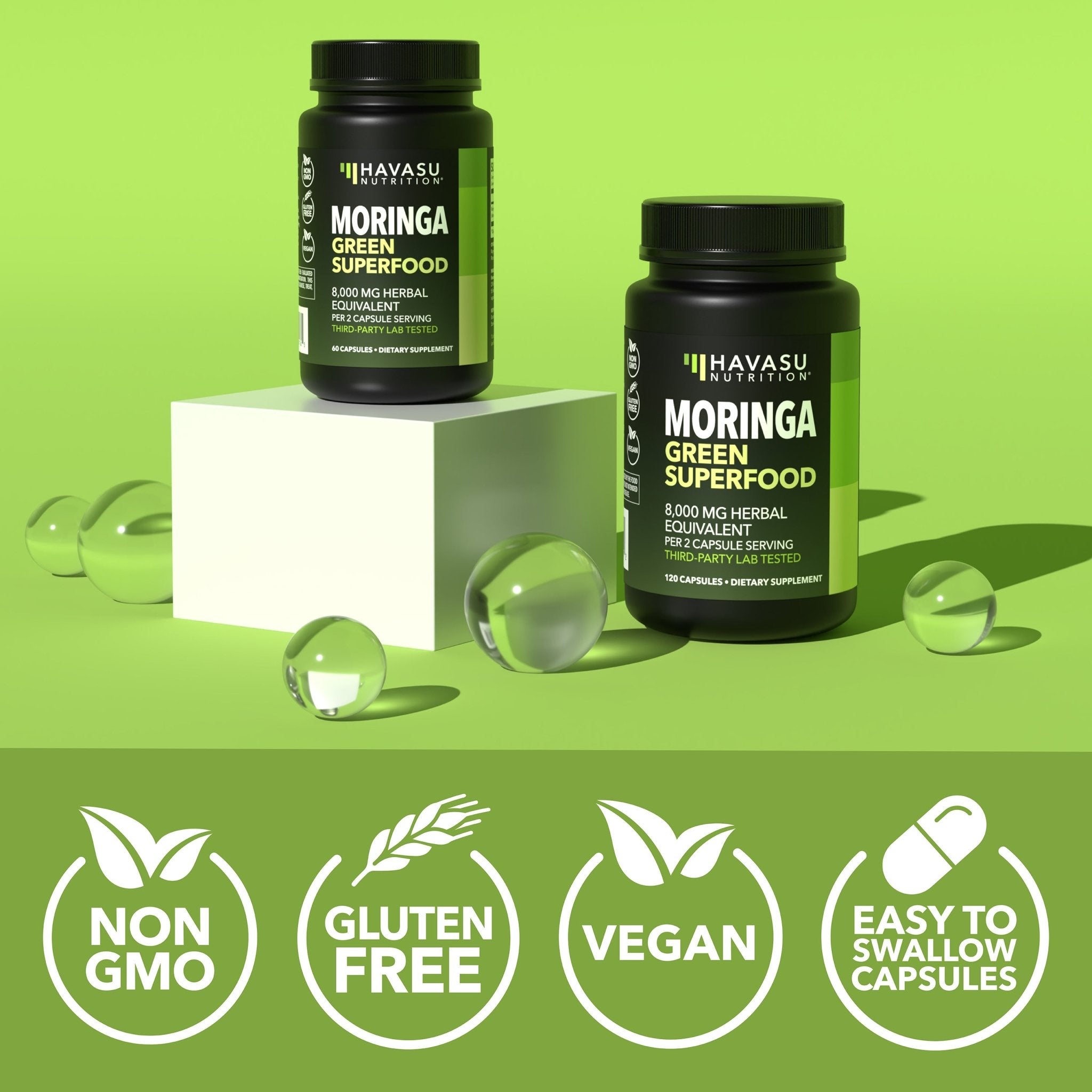 Moringa Capsules, 60ct - Havasu Nutrition