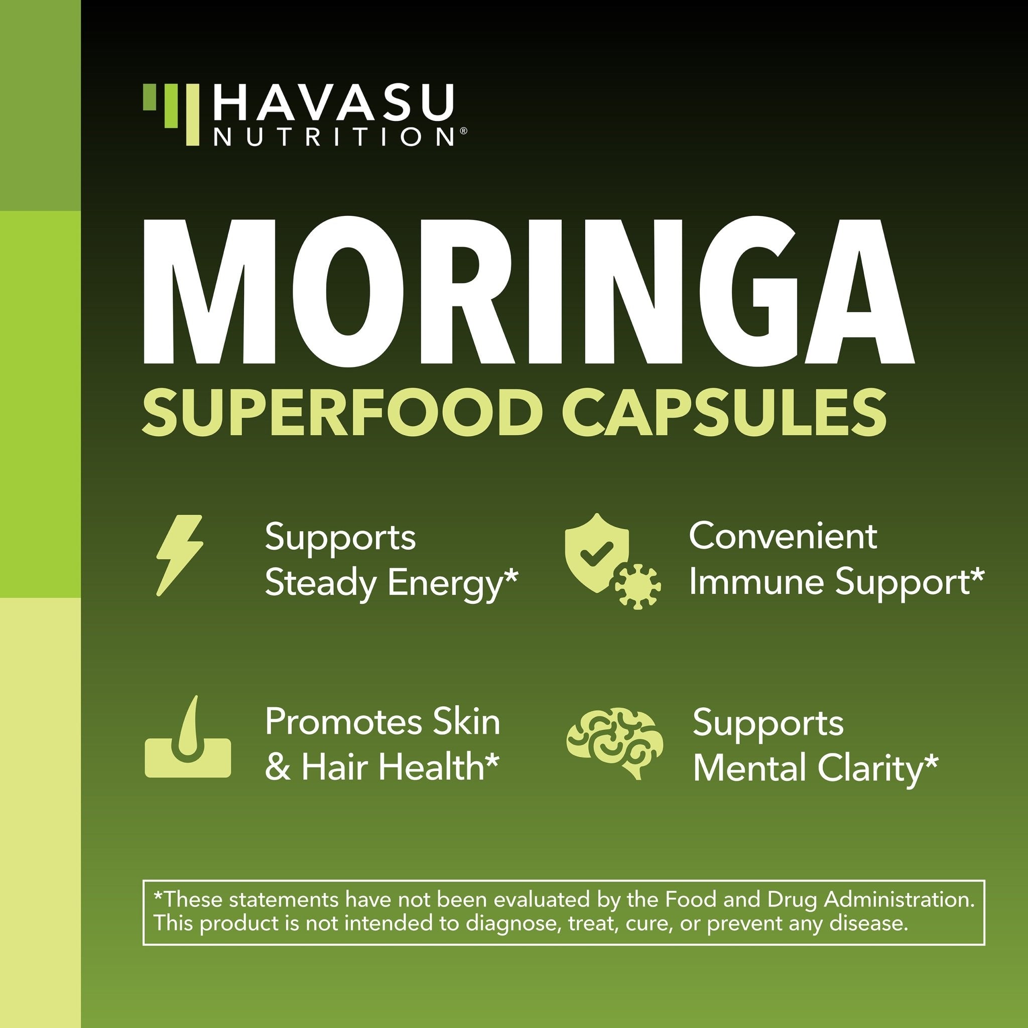 Moringa Capsules, 60ct - Havasu Nutrition