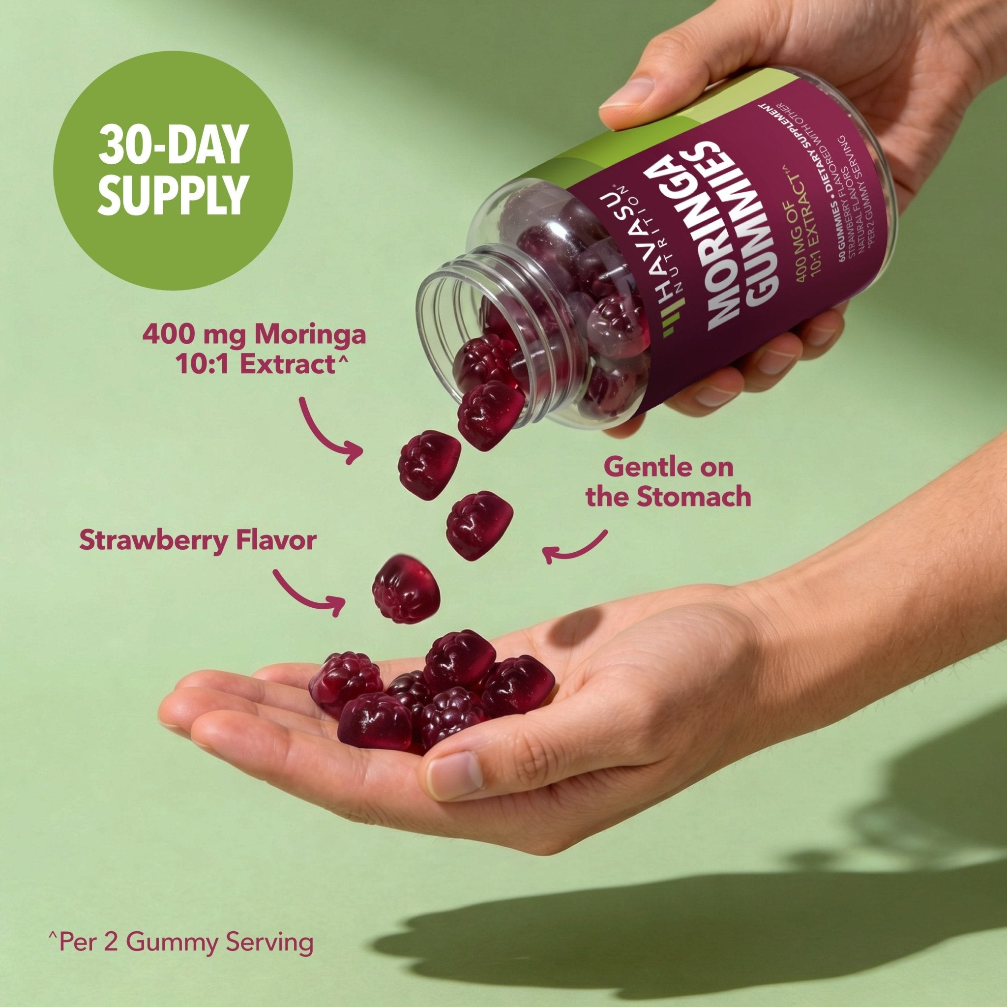 Moringa Gummies, 60ct - Havasu Nutrition