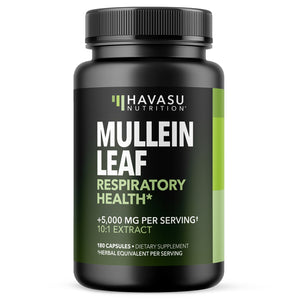 Mullein Leaf Capsules, 180ct - Havasu Nutrition
