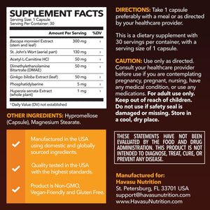 NeuroIgnite Capsules - Havasu Nutrition