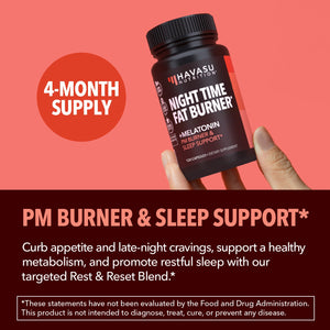 Night Time Fat Burner Capsules - Havasu Nutrition