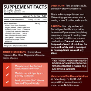 Night Time Fat Burner Capsules - Havasu Nutrition