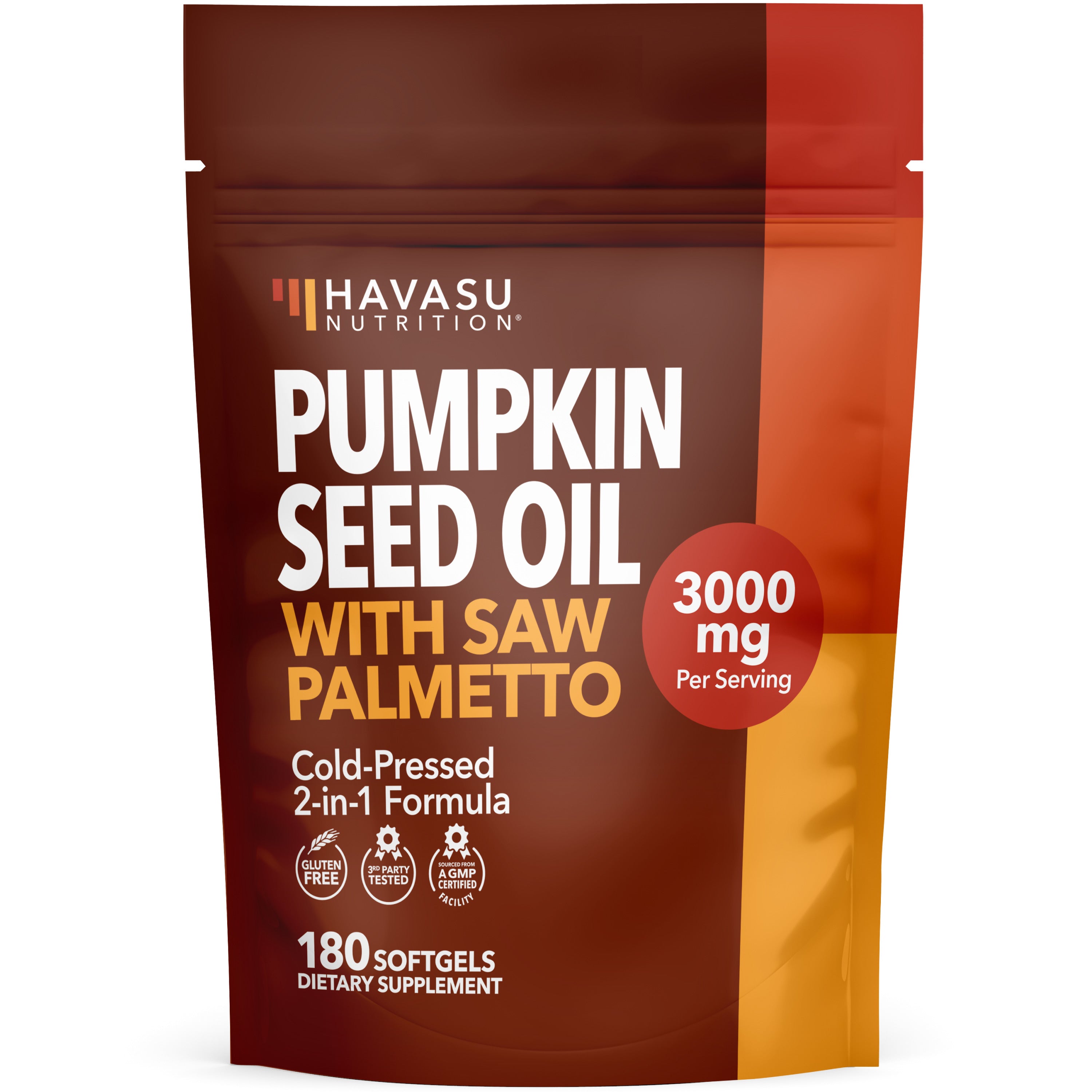 Pumpkin Seed Oil with Saw Palmetto Softgels