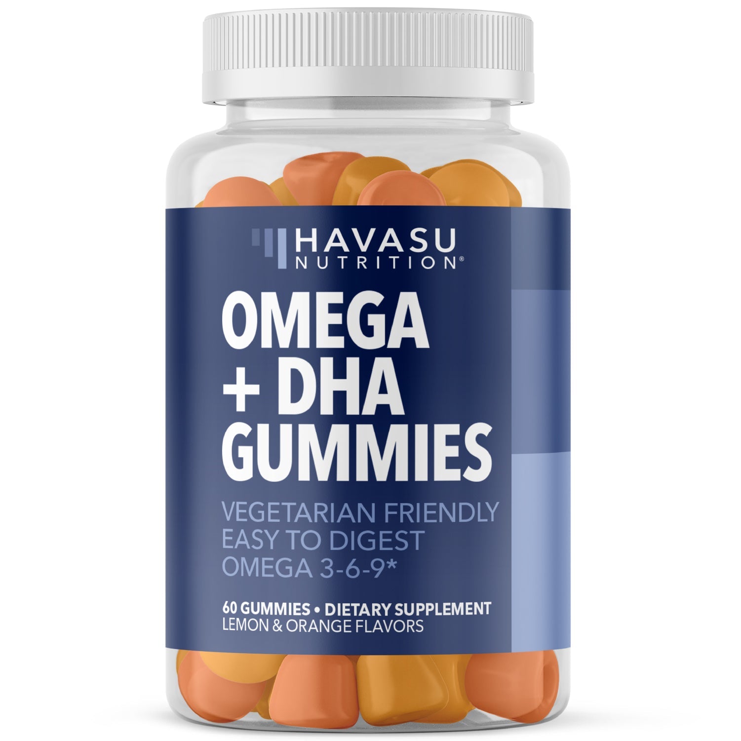 Omega Gummies for Adults, Lemon & Orange - Havasu Nutrition