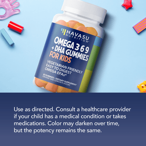Omega Gummies for Kids, Lemon & Orange - Havasu Nutrition