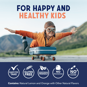 Omega Gummies for Kids, Lemon & Orange Flavors, 60ct - Havasu Nutrition