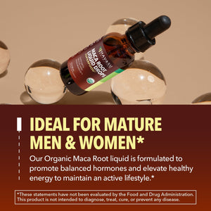 Organic Maca Root Liquid, Unflavored - Havasu Nutrition
