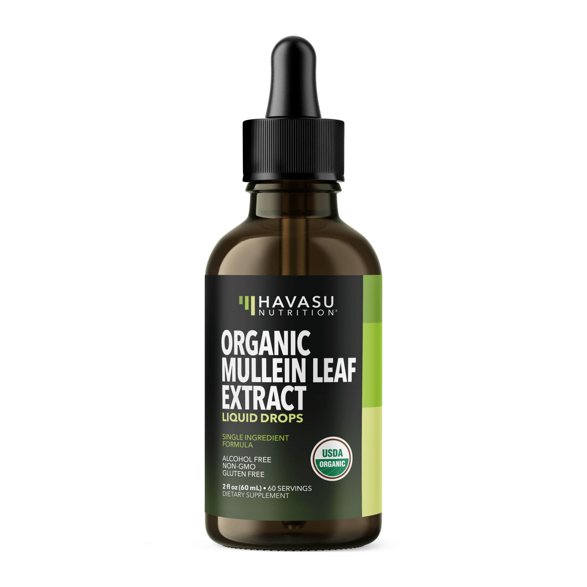 Organic Mullein Leaf Liquid, 2fl oz - Havasu Nutrition