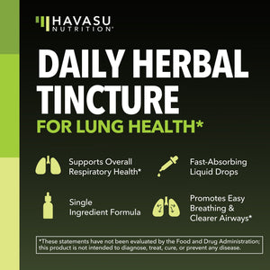 Organic Mullein Leaf Liquid - Havasu Nutrition