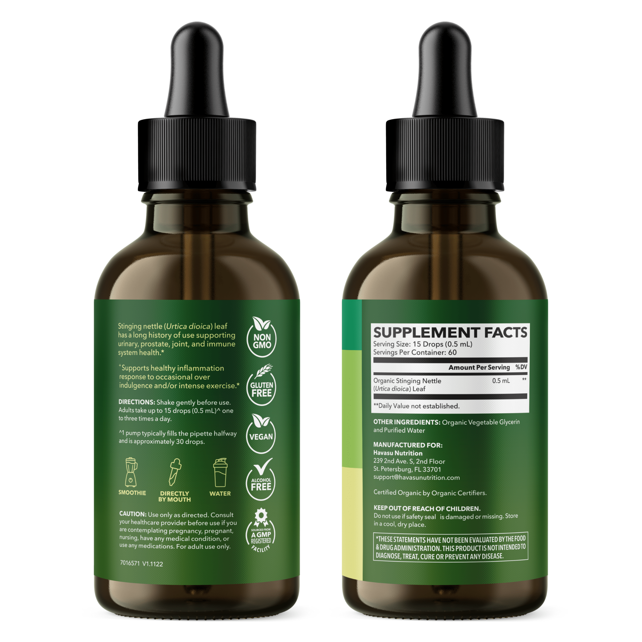 stinging nettle herbicide Organic Stinging Nettle Liquid, 1 fl oz