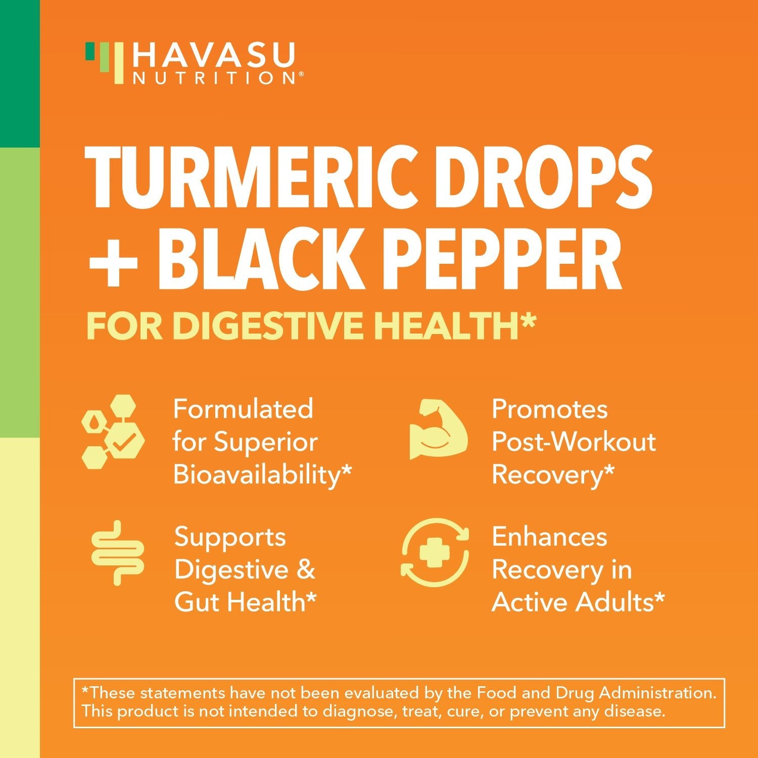 Organic Turmeric Liquid, Unflavored - Havasu Nutrition