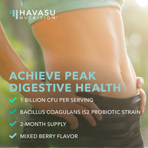 Probiotic Gummies, Berry, 60ct - Havasu Nutrition