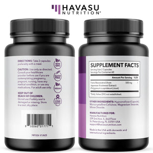 Resveratrol Capsules, 120ct - Havasu Nutrition