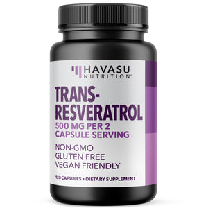 Resveratrol Capsules, 120ct - Havasu Nutrition