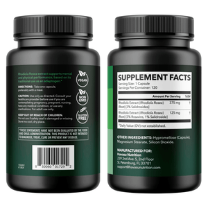 Rhodiola Rosea Capsules - Havasu Nutrition