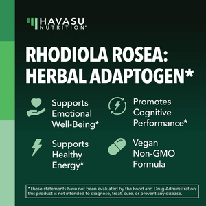 Rhodiola Rosea Capsules - Havasu Nutrition