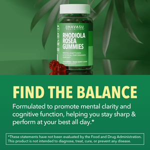 Rhodiola Rosea Gummies, 120ct - Havasu Nutrition