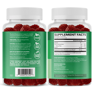 Rhodiola Rosea Gummies, 120ct - Havasu Nutrition