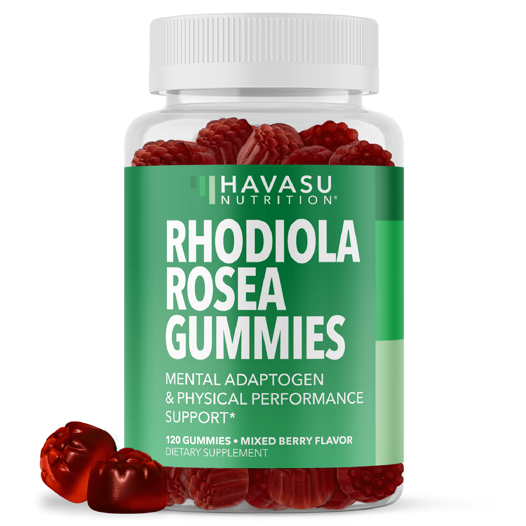 Rhodiola Rosea Gummies, 120ct - Havasu Nutrition