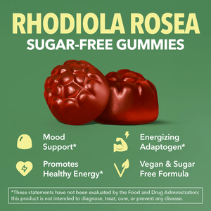 Rhodiola Rosea Gummies, 60ct - Havasu Nutrition