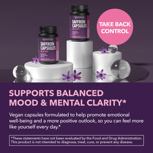 Saffron Capsules, 60ct - Havasu Nutrition