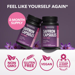 Saffron Capsules, 60ct - Havasu Nutrition