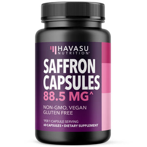 Saffron Capsules, 60ct - Havasu Nutrition