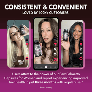 Saw Palmetto + Biotin Capsules, 120ct - Havasu Nutrition