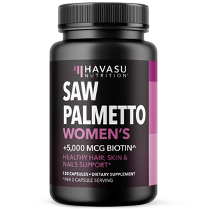 Saw Palmetto + Biotin Capsules - Havasu Nutrition