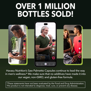 Saw Palmetto Capsules - Havasu Nutrition