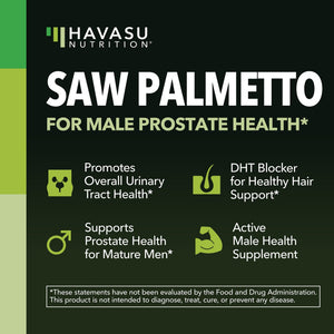 Saw Palmetto Capsules - Havasu Nutrition