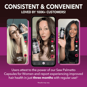 Saw Palmetto for Women with Biotin, 60 ct - Havasu Nutrition