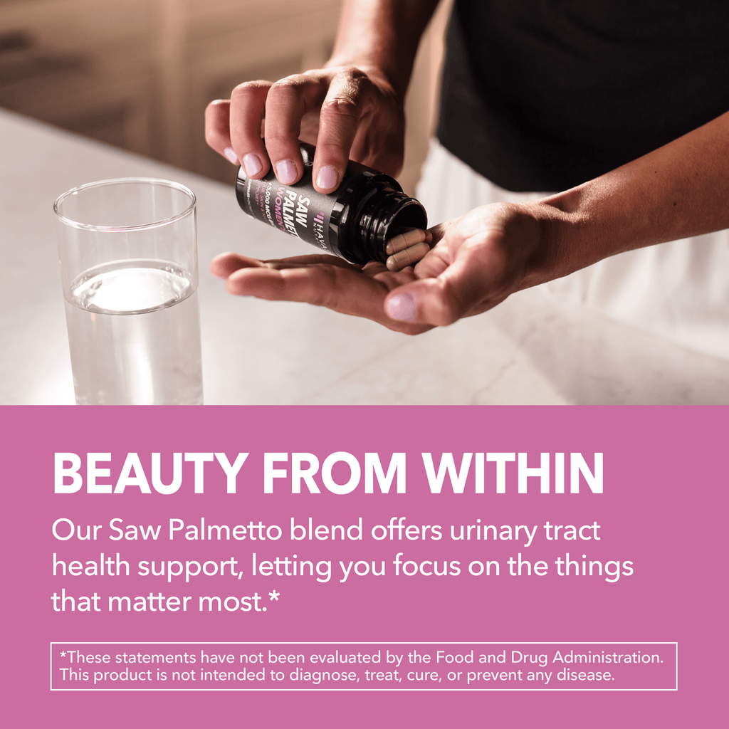 Saw Palmetto for Women with Biotin, 60 ct - Havasu Nutrition