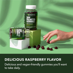 Saw Palmetto Gummies, Raspberry - Havasu Nutrition