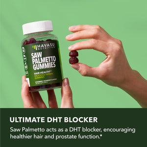 Saw Palmetto Gummies, Raspberry - Havasu Nutrition