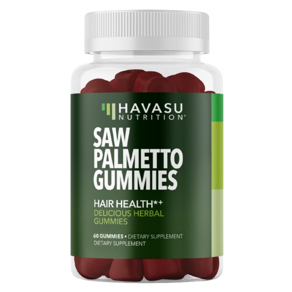 Saw Palmetto Gummies, Raspberry - Havasu Nutrition