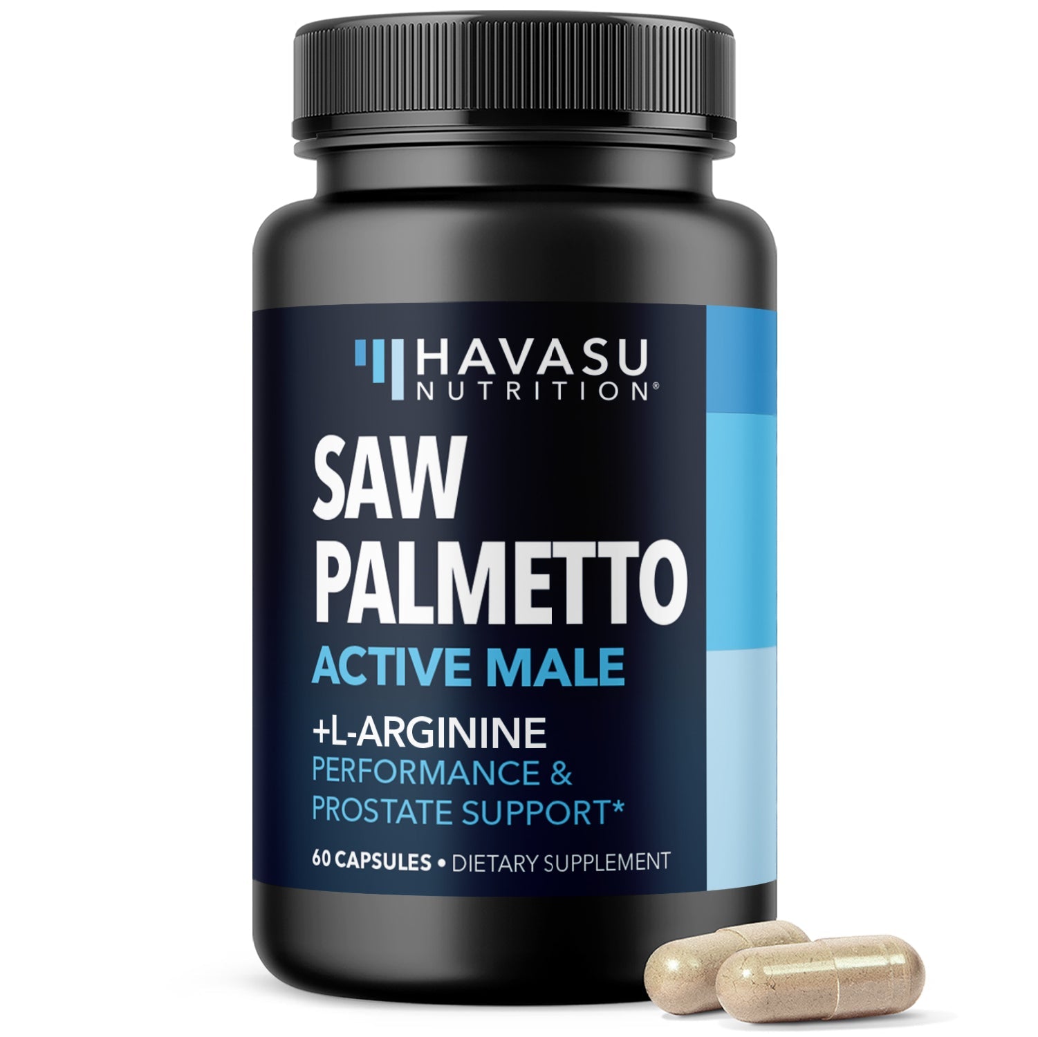 Saw Palmetto + L-Arginine Capsules - Havasu Nutrition