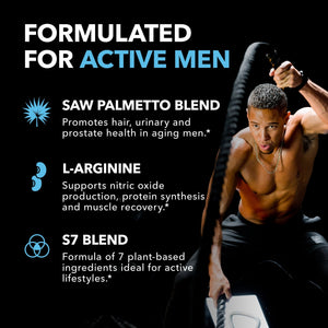 Saw Palmetto + L - Arginine Capsules, 60ct - Havasu Nutrition