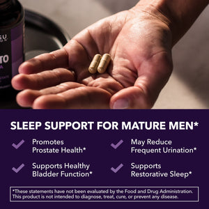 Saw Palmetto + Melatonin PM Capsules - Havasu Nutrition